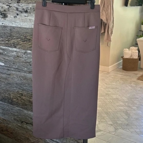 HUDSON Reconstructed Skirt in Deep Taupe - Picture 11 of 11